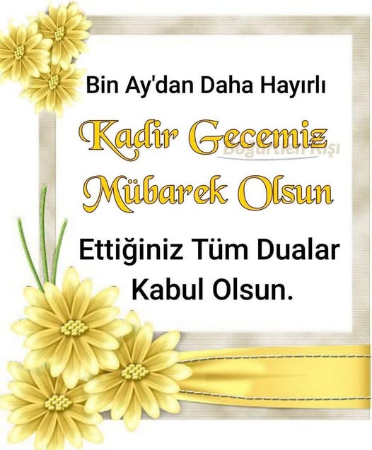 KADİR GECESİ